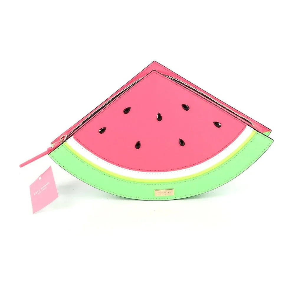 🎁 🍉 NWT Kate Spade New York Make A Splash Watermelon Clutch